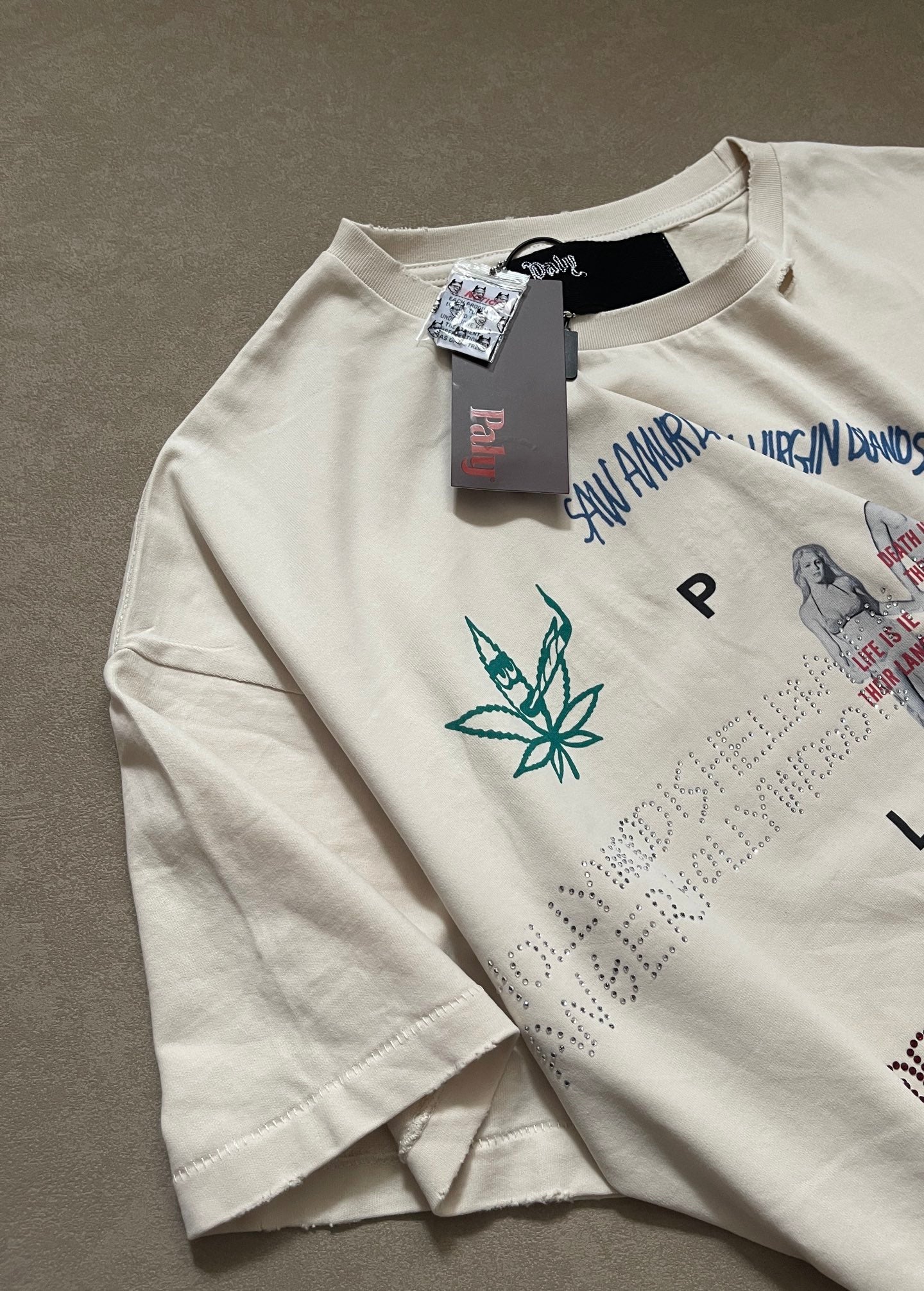 Paly Hllywd Bad Luck White T-Shirt™