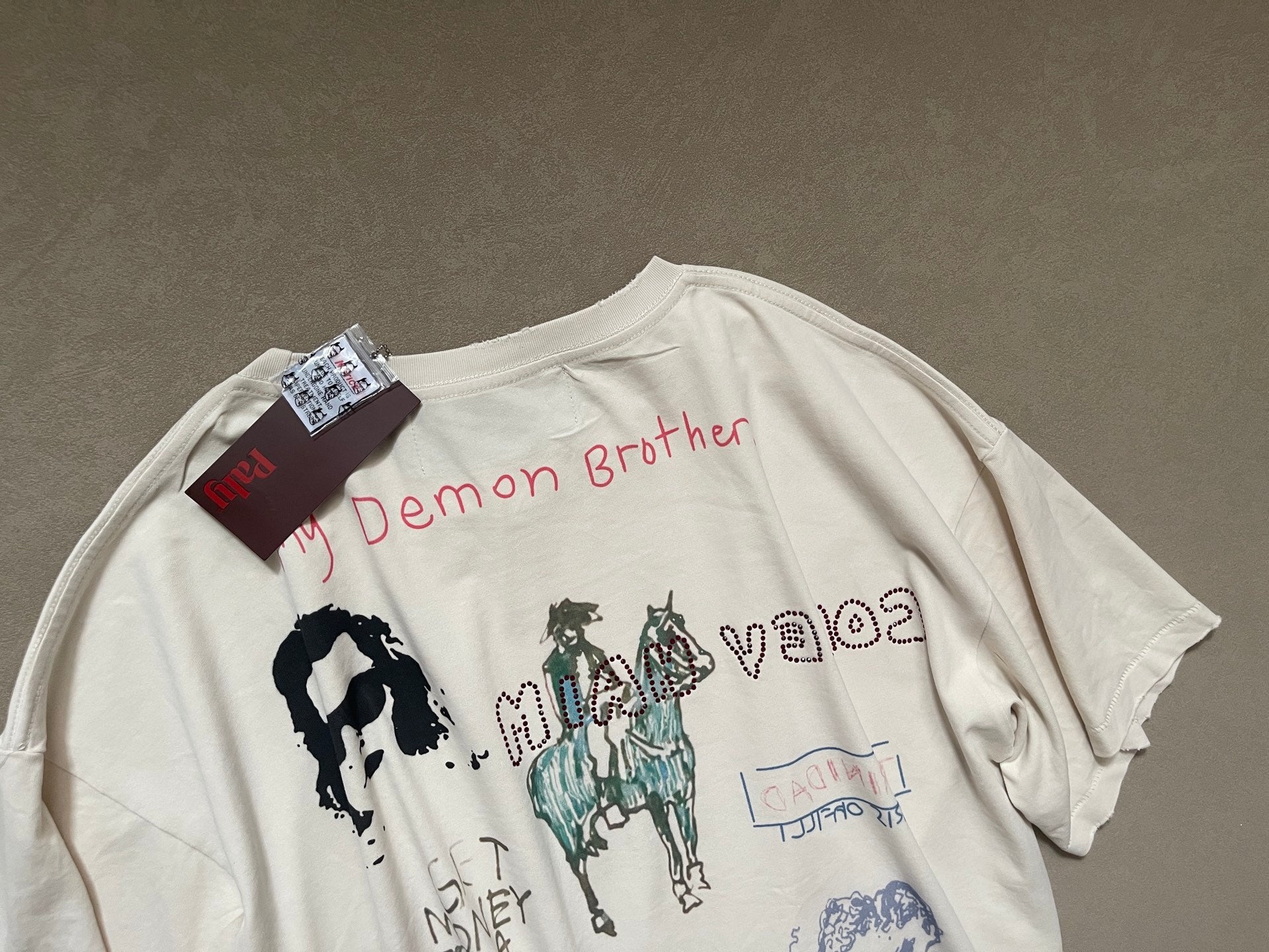 Paly Hllywd Bad Luck White T-Shirt™