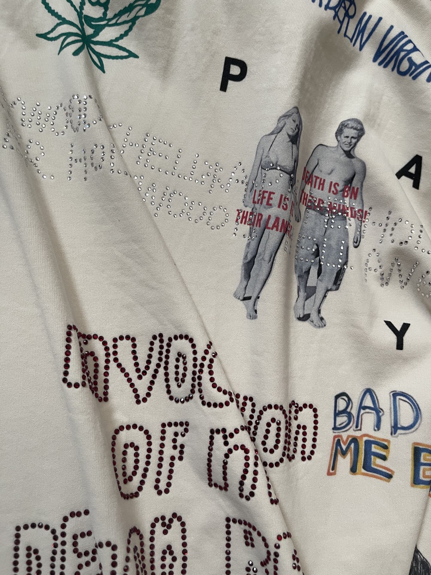 Paly Hllywd Bad Luck White T-Shirt™