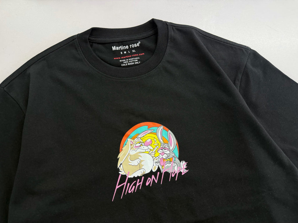 Mrtne Rose High on Hope Black T-Shirt™