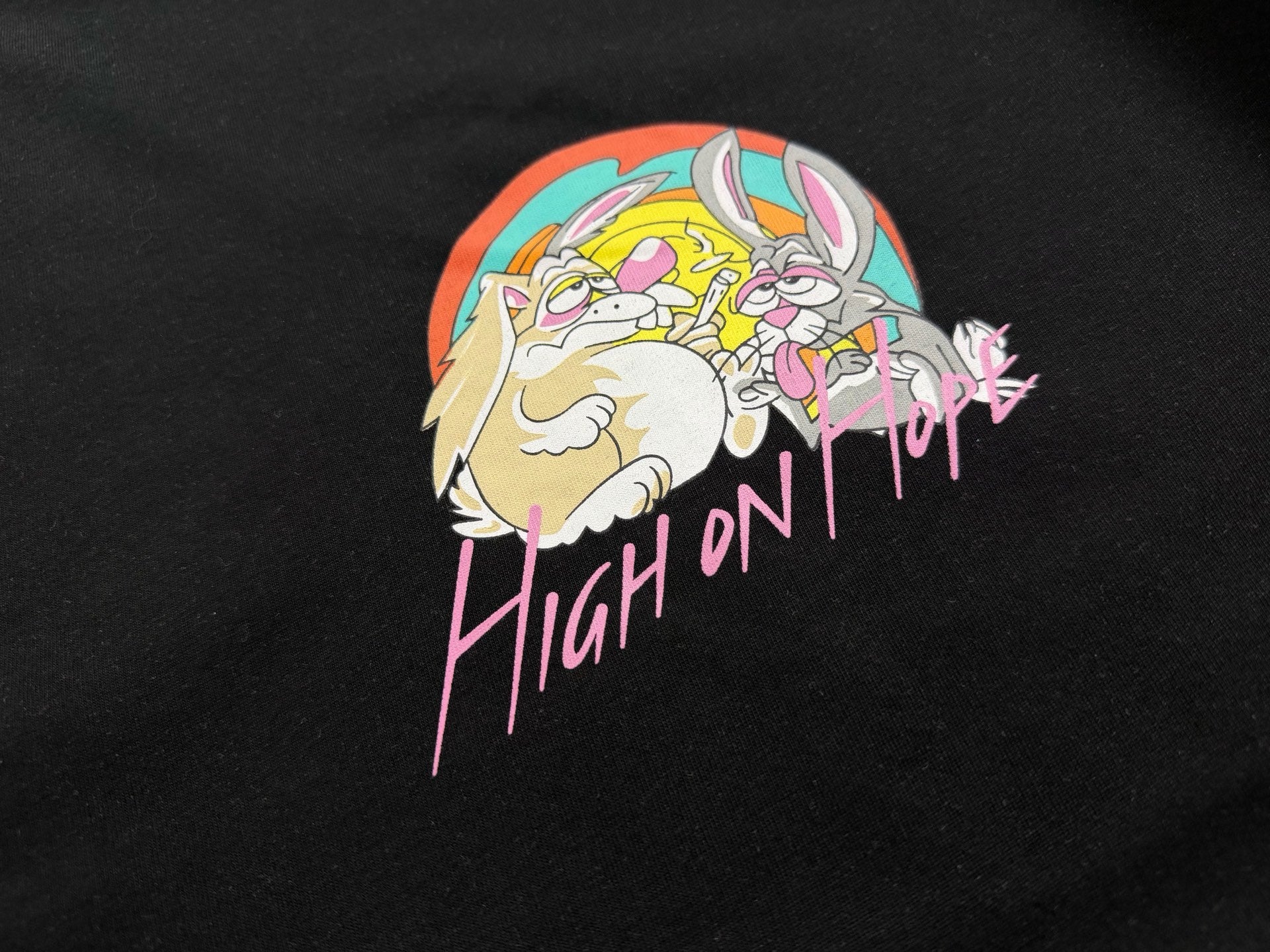 Mrtne Rose High on Hope Black T-Shirt™