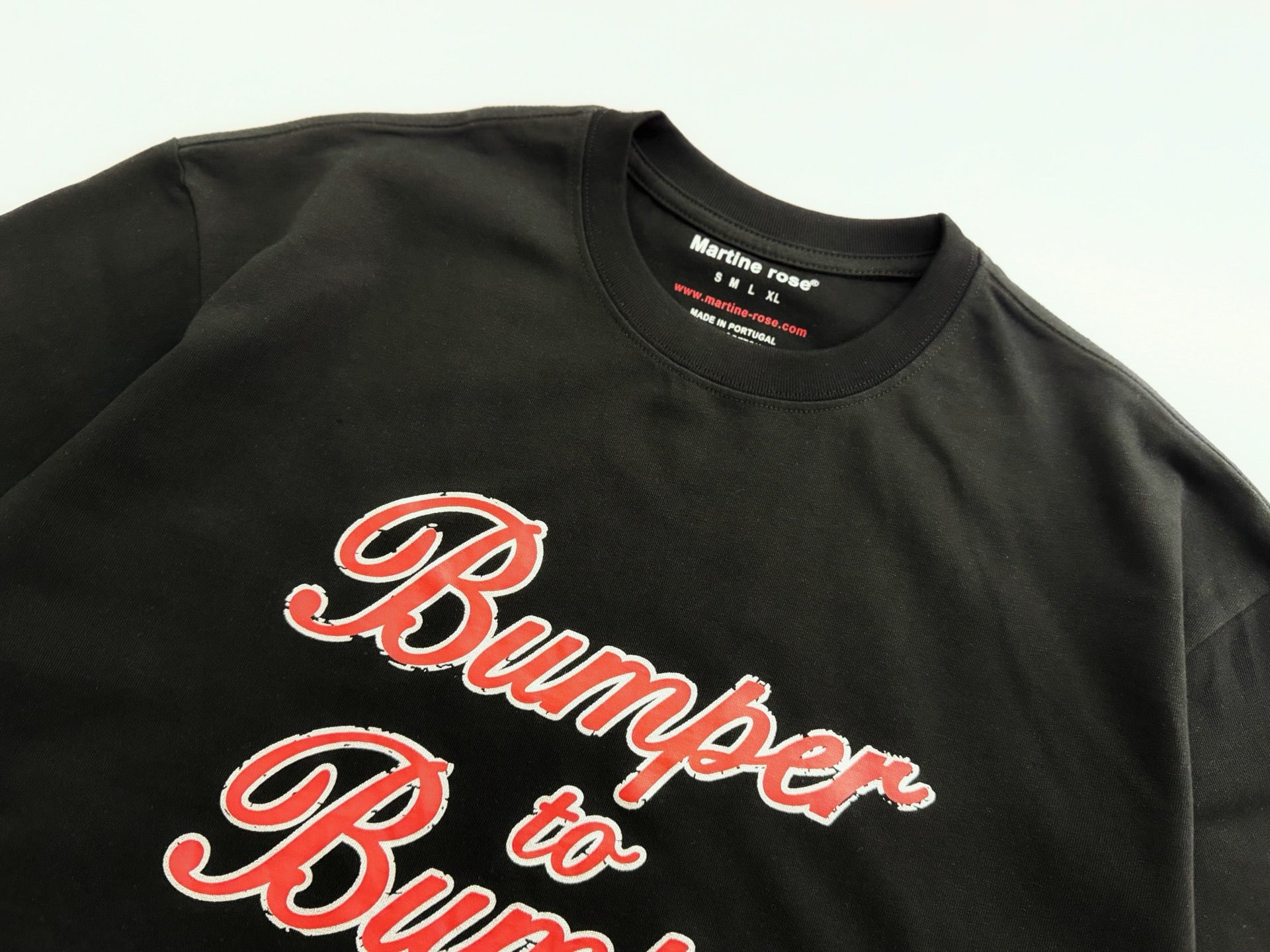 Mrtne Rose Bumper to Bumper Black T-Shirt™