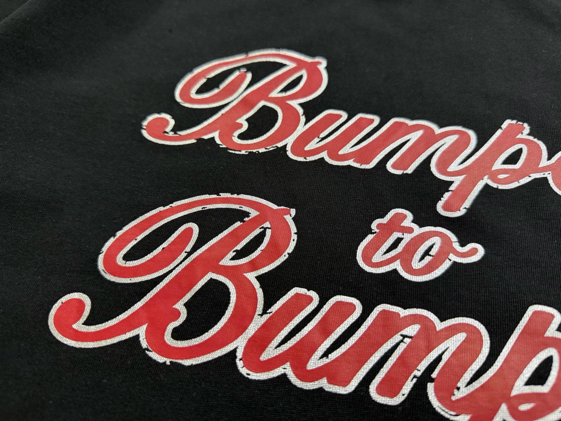 Mrtne Rose Bumper to Bumper Black T-Shirt™
