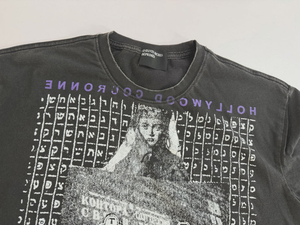 ER* Bunny Girl Faded Black T-Shirt™