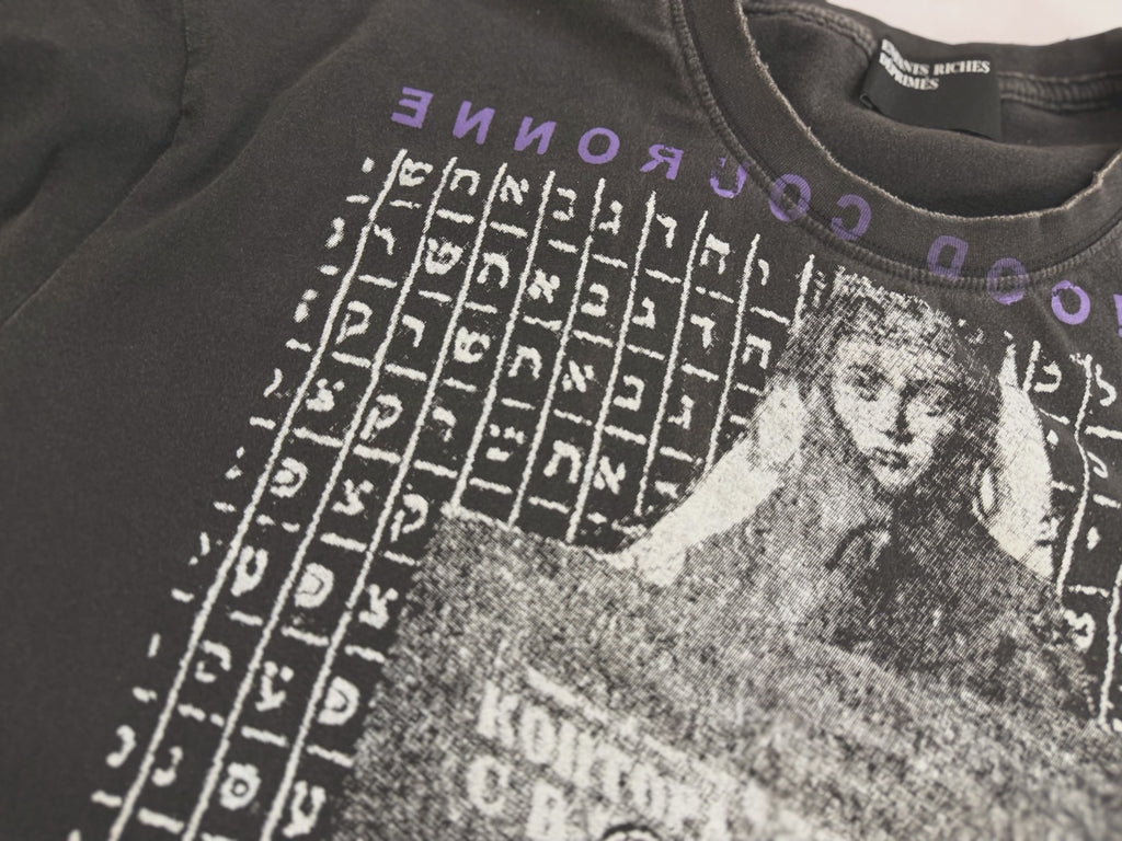 ER* Bunny Girl Faded Black T-Shirt™