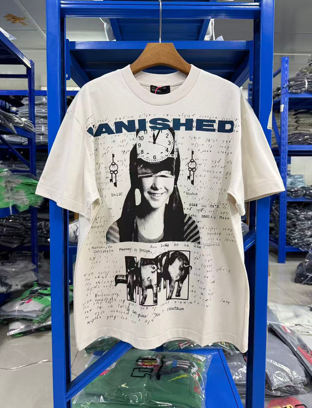 ER* Vanished Washed White T-Shirt™