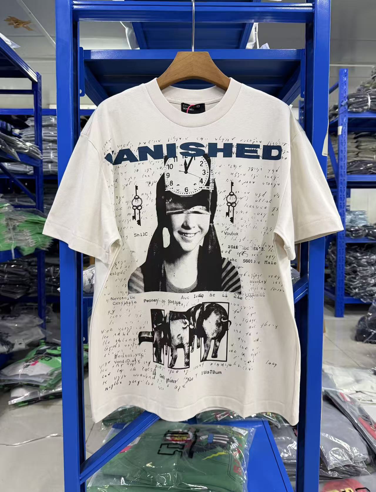 ER* Vanished Washed White T-Shirt™