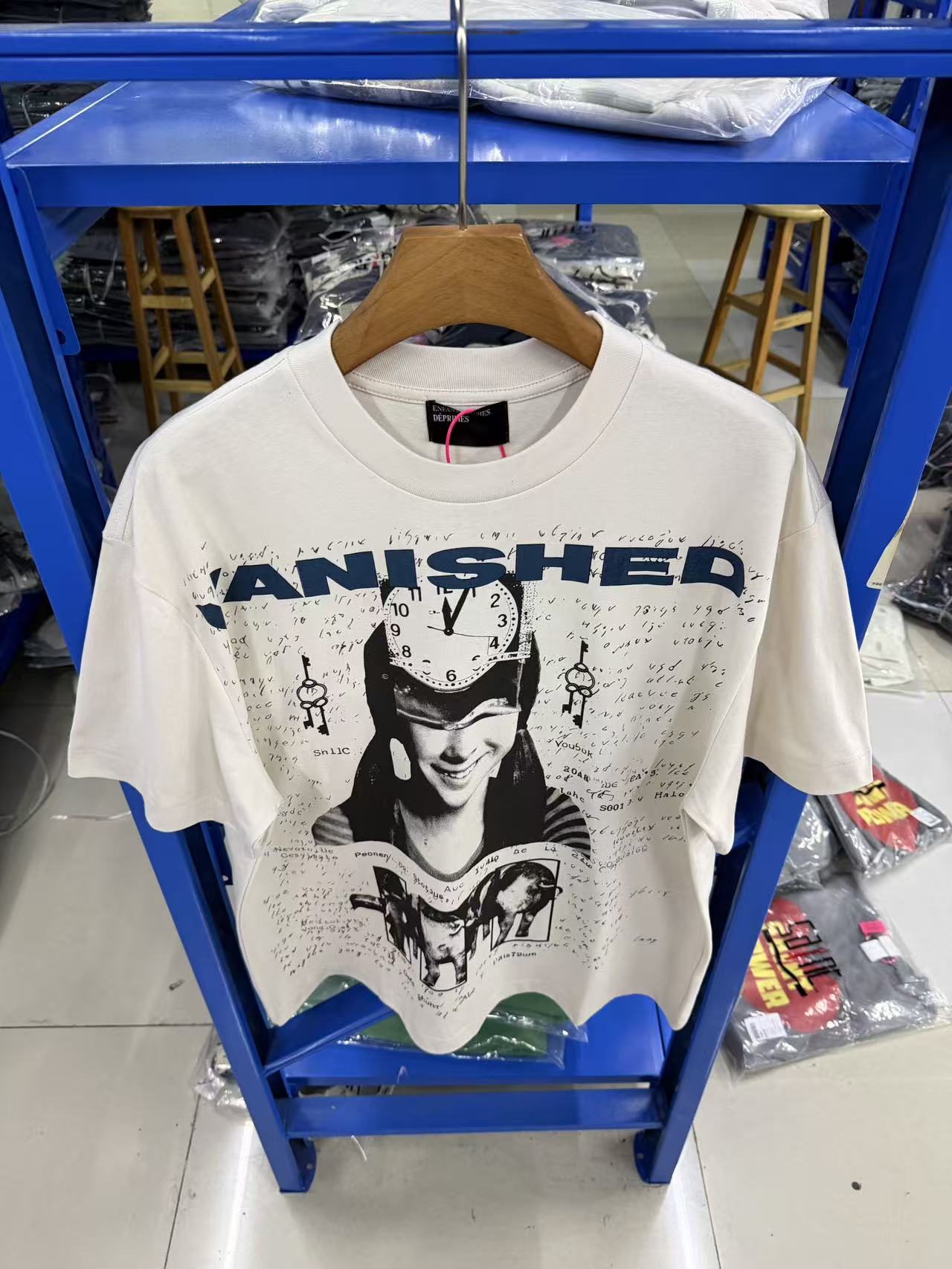 ER* Vanished Washed White T-Shirt™