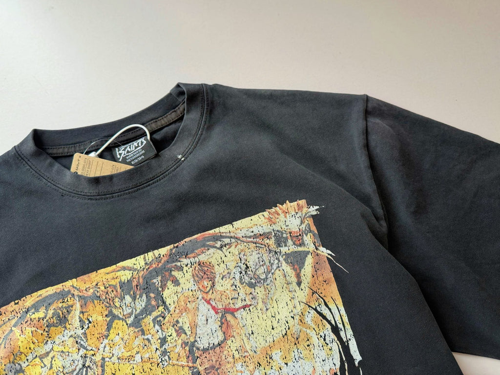 SNT Mxxxxxx Death Note Faded Black T-Shirt™
