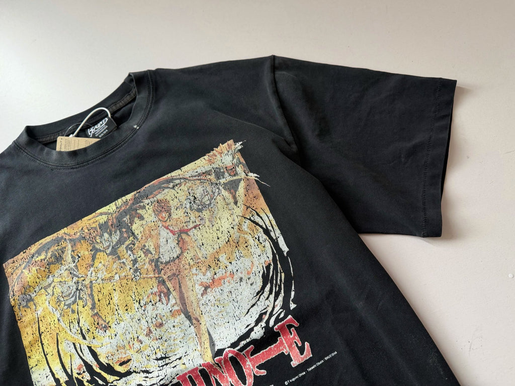 SNT Mxxxxxx Death Note Faded Black T-Shirt™