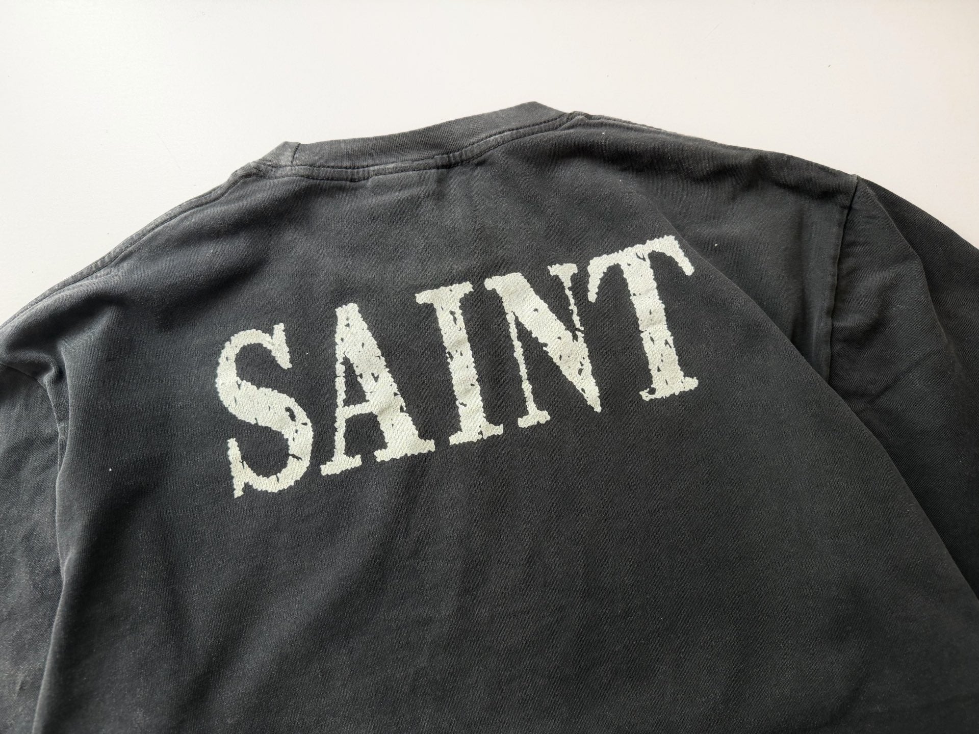 SNT Mxxxxxx Death Note Faded Black T-Shirt™