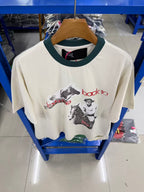 Paly Hllywd Back to Life Ringer Washed White T-Shirt™