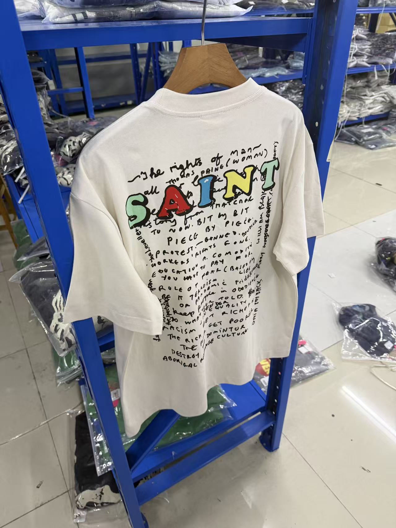 SNT Mxxxxxx x Jamie Reid Mask White T-Shirt™