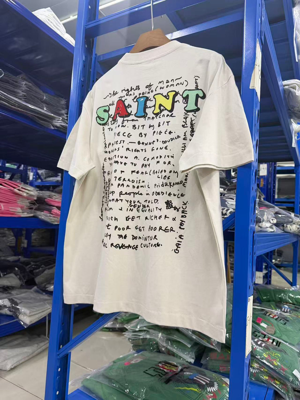 SNT Mxxxxxx x Jamie Reid Mask White T-Shirt™