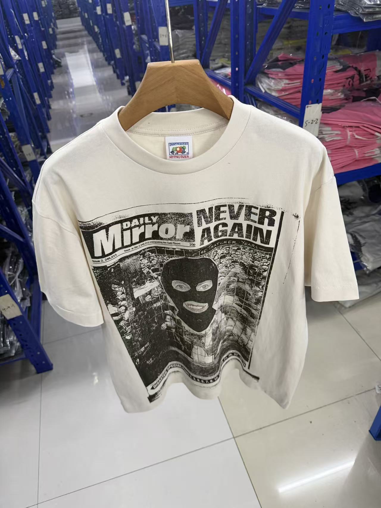SNT Mxxxxxx x Jamie Reid Mask White T-Shirt™