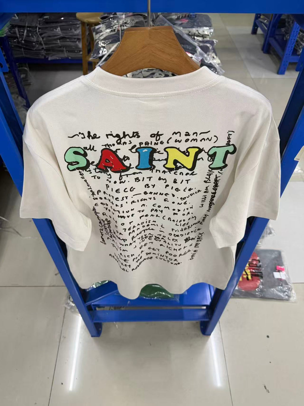 SNT Mxxxxxx x Jamie Reid Mask White T-Shirt™
