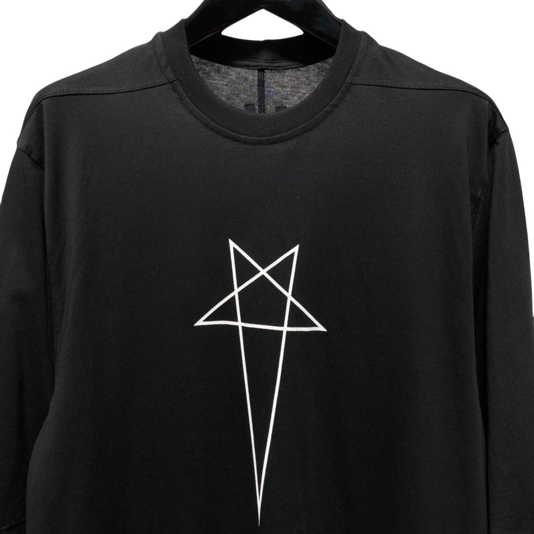 R.O Pentagram Logo Black T-Shirt™