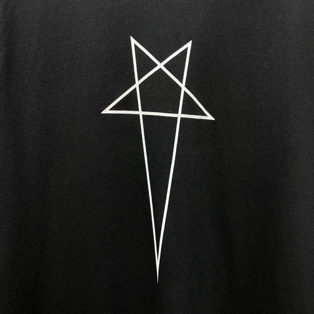 R.O Pentagram Logo Black T-Shirt™