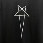 R.O Pentagram Logo Black T-Shirt™