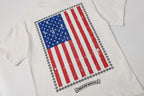 Vertical USA Flag White T-Shirt™