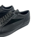 R.O DRKSHDW Vintage Low Black on Black Leather Sneakers™