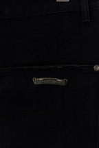 Yellow Blue Pink Cross Patch Black Jean Shorts™