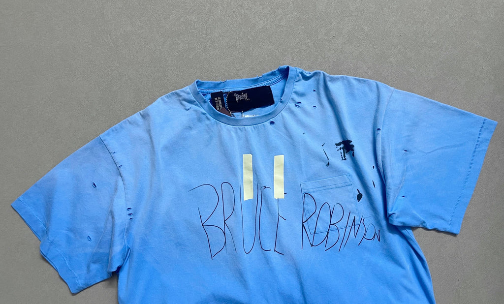 Paly Hllywd Blue Bruce Pocket Tee™