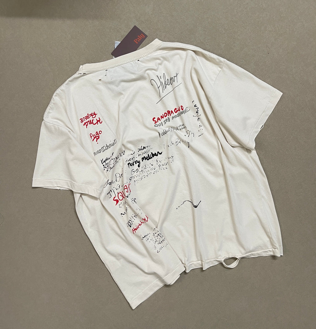 Paly Hllywd Vintage Cream Signature Tee™