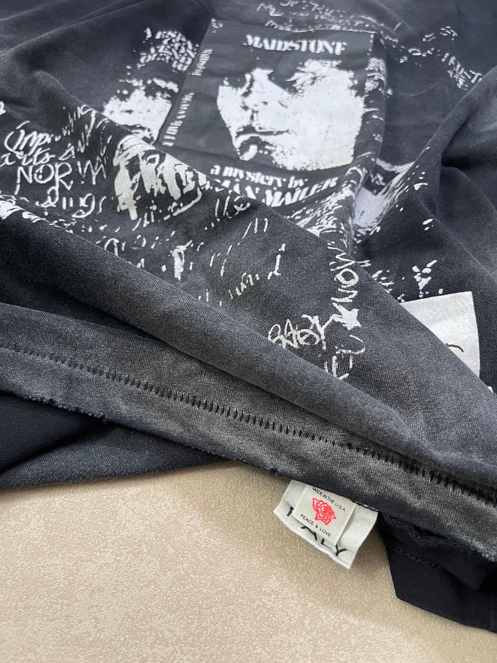 Paly Hllywd Vintage Black Maidstone Tee™
