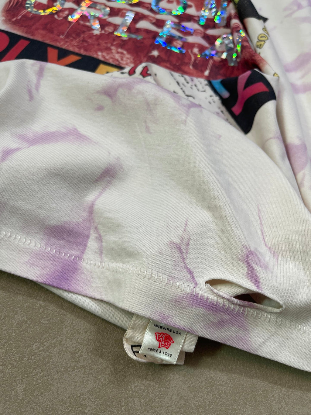 Paly Hllywd Holy Family Tie Dye Tee™