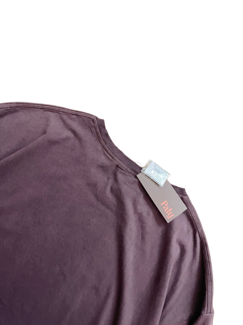 Paly Hllywd Typography Logo Plum Tee™