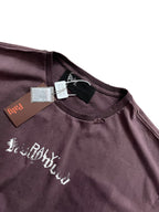 Paly Hllywd Typography Logo Plum Tee™