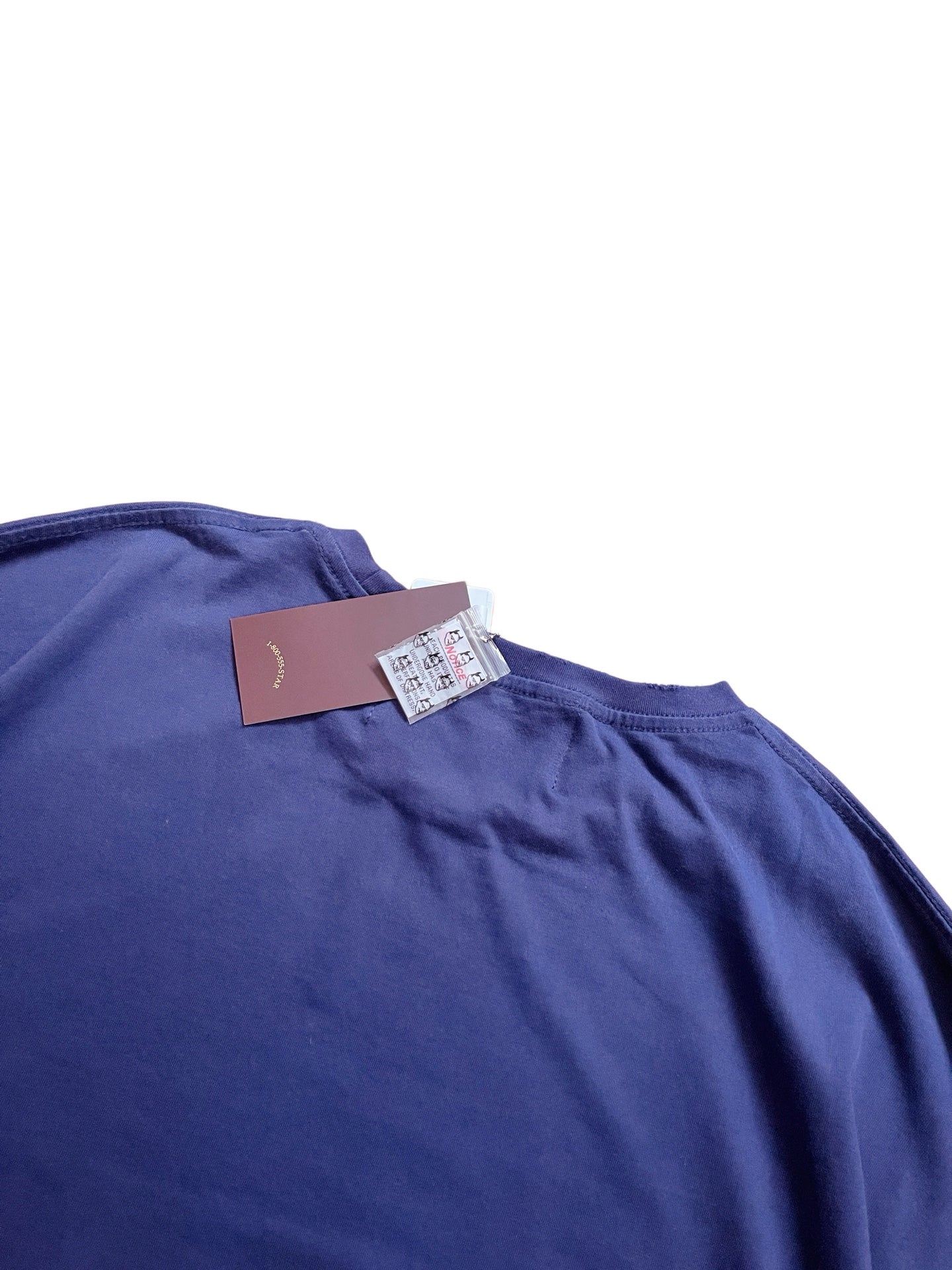 Paly Hllywd Typography Logo Blue Tee™