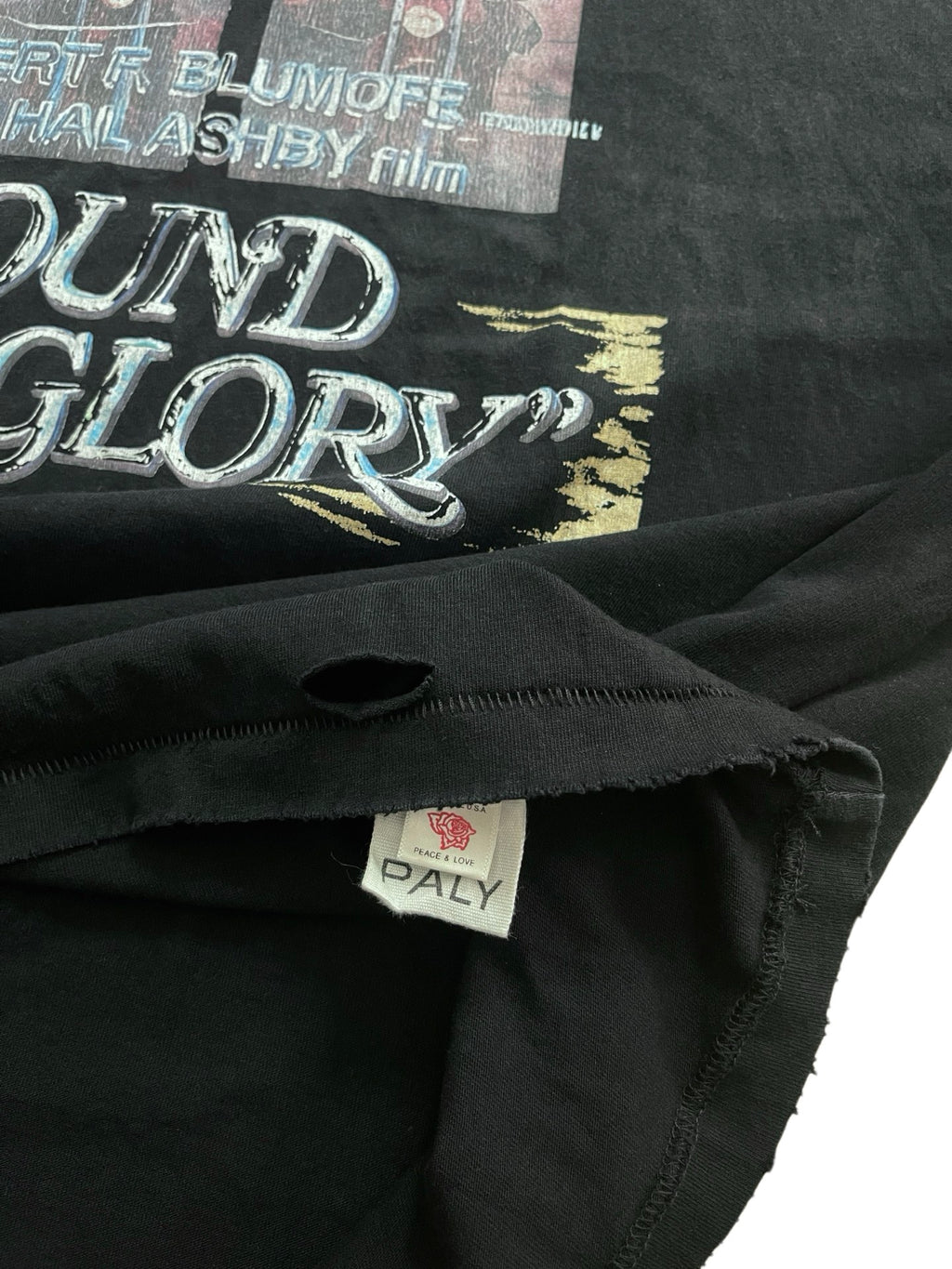 Paly Hllywd Bound for Glory Washed Black Tee™