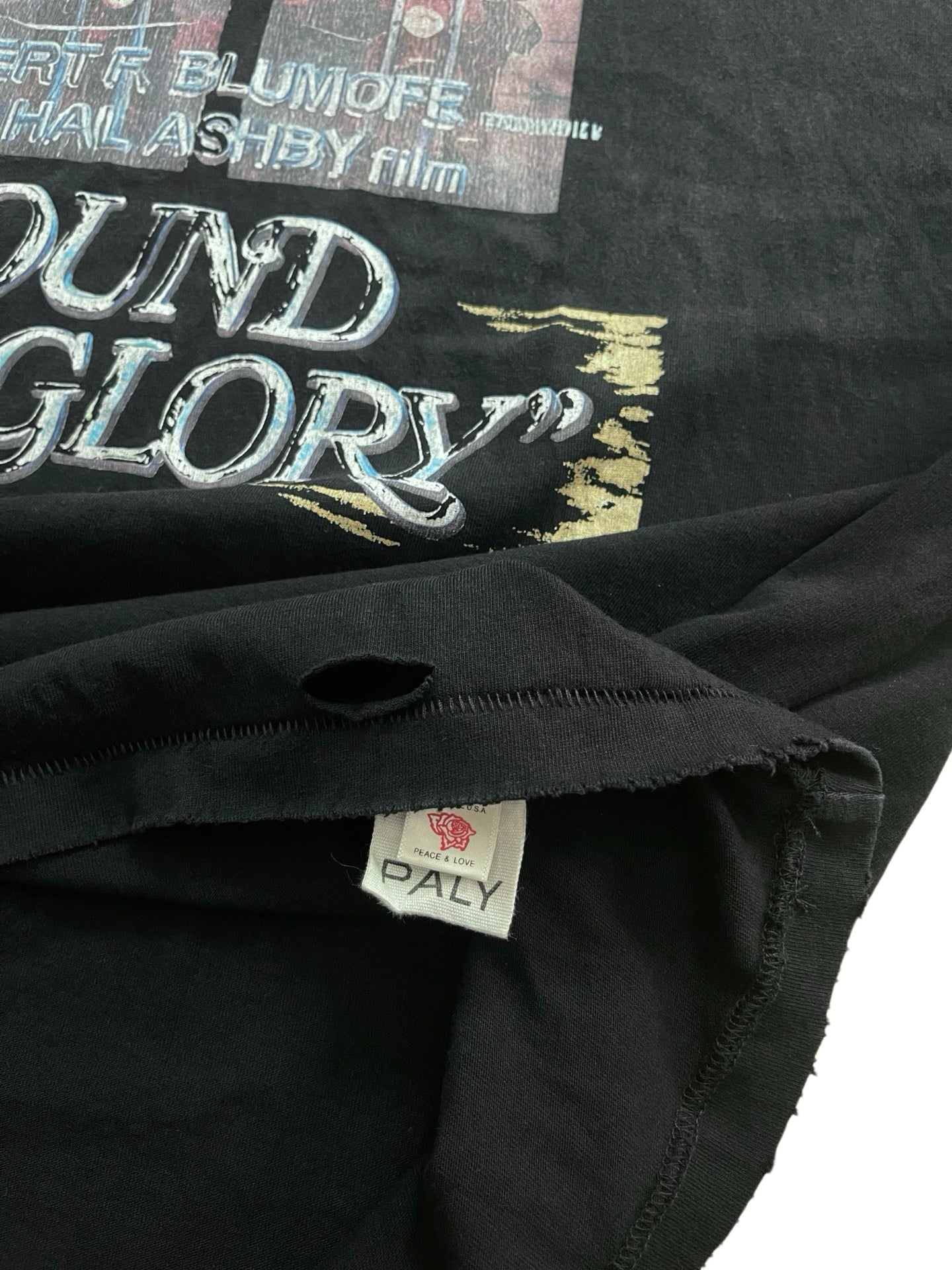 Paly Hllywd Bound for Glory Washed Black Tee™