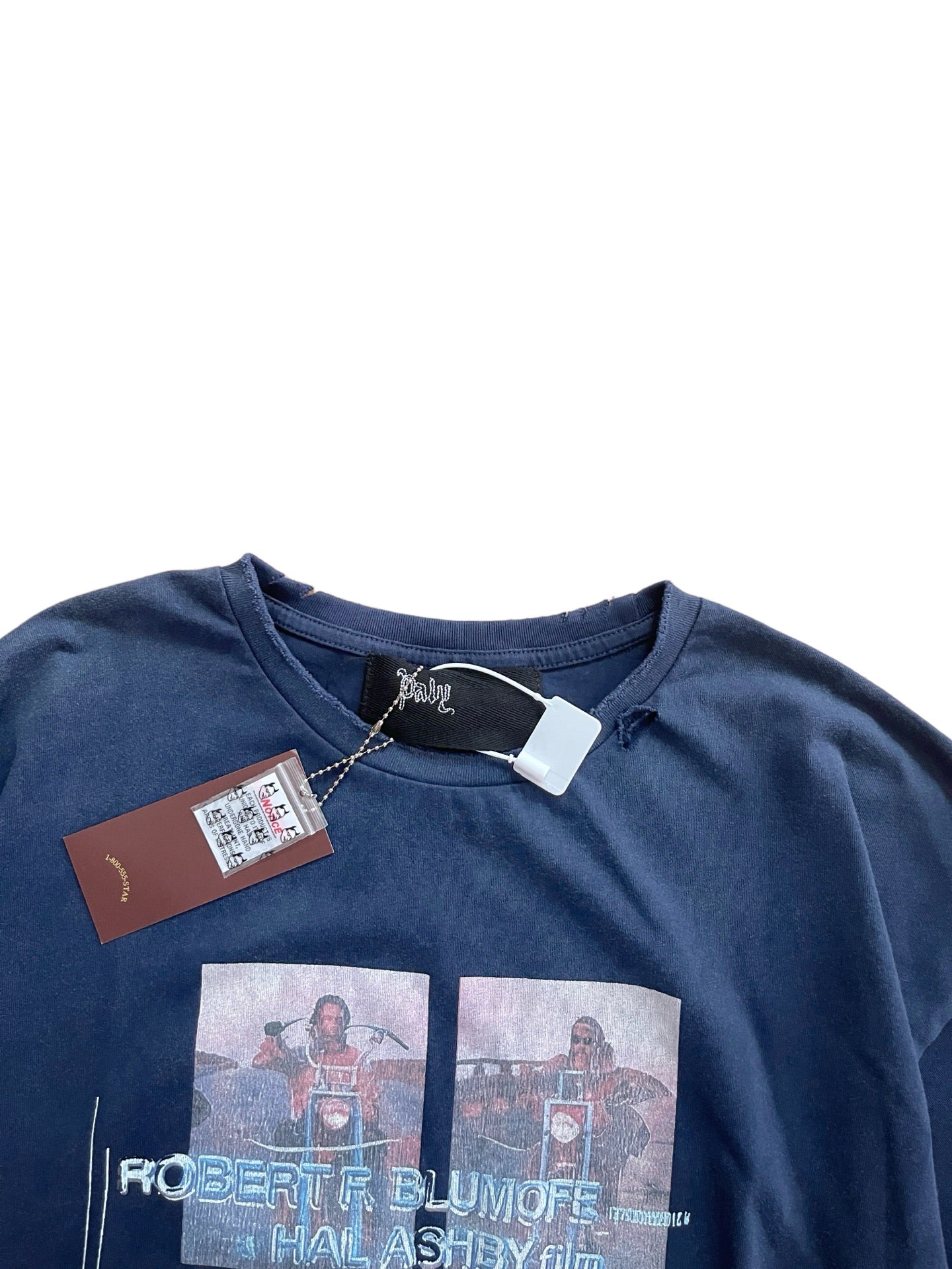 Paly Hllywd Bound for Glory Washed Blue Tee™