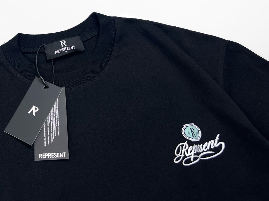 RPRSNT Grand Vintage Hand Drawn Jet Black T-Shirt™