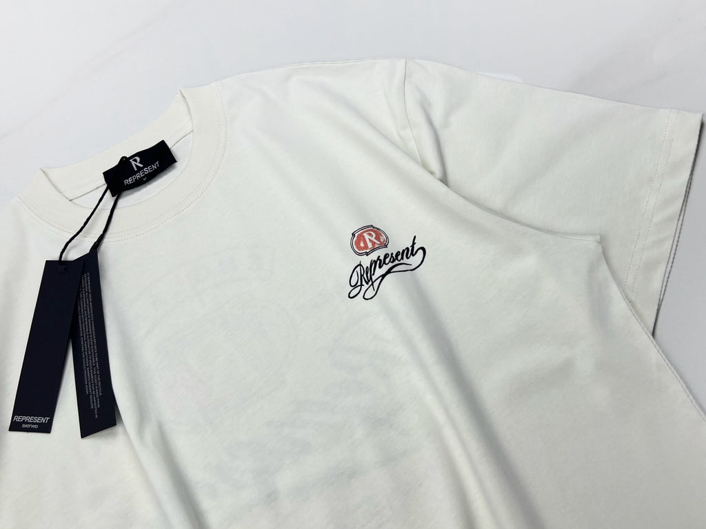 RPRSNT Grand Vintage Hand Drawn White T-Shirt™
