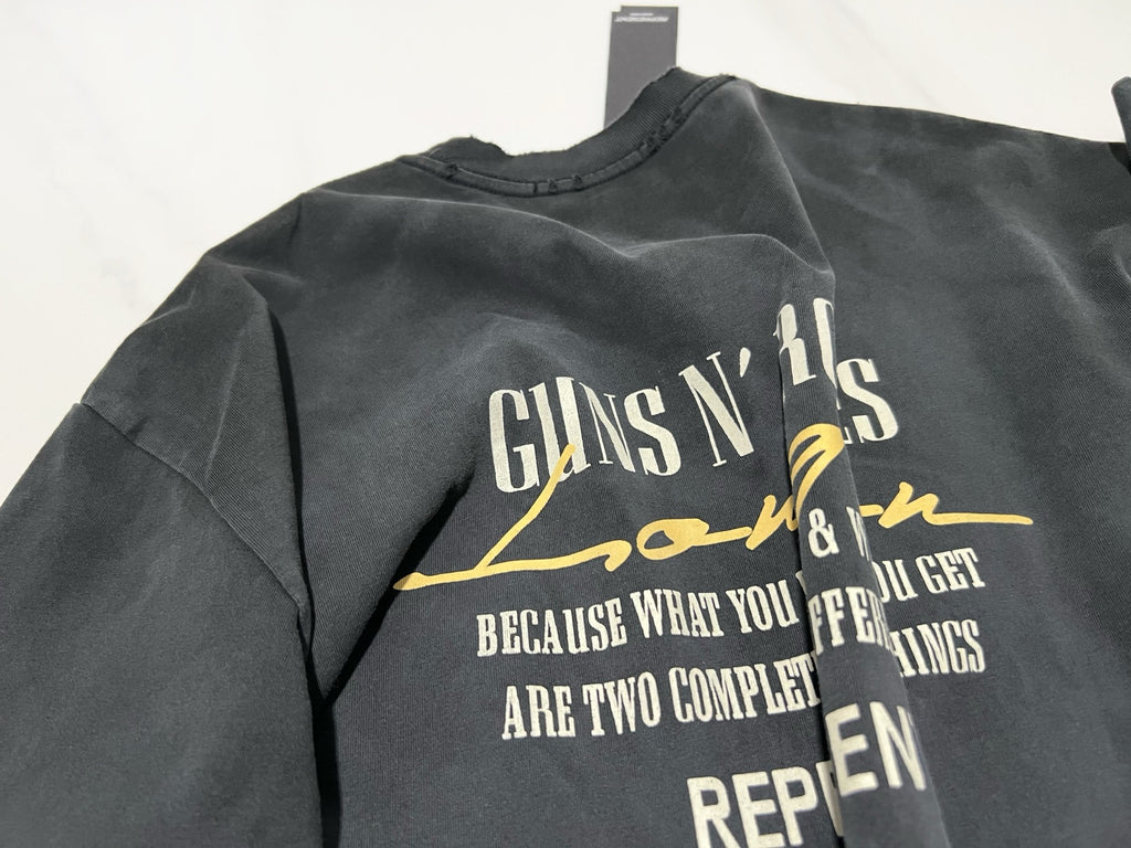 RPRSNT Guns N' Roses Cross Black T-Shirt™