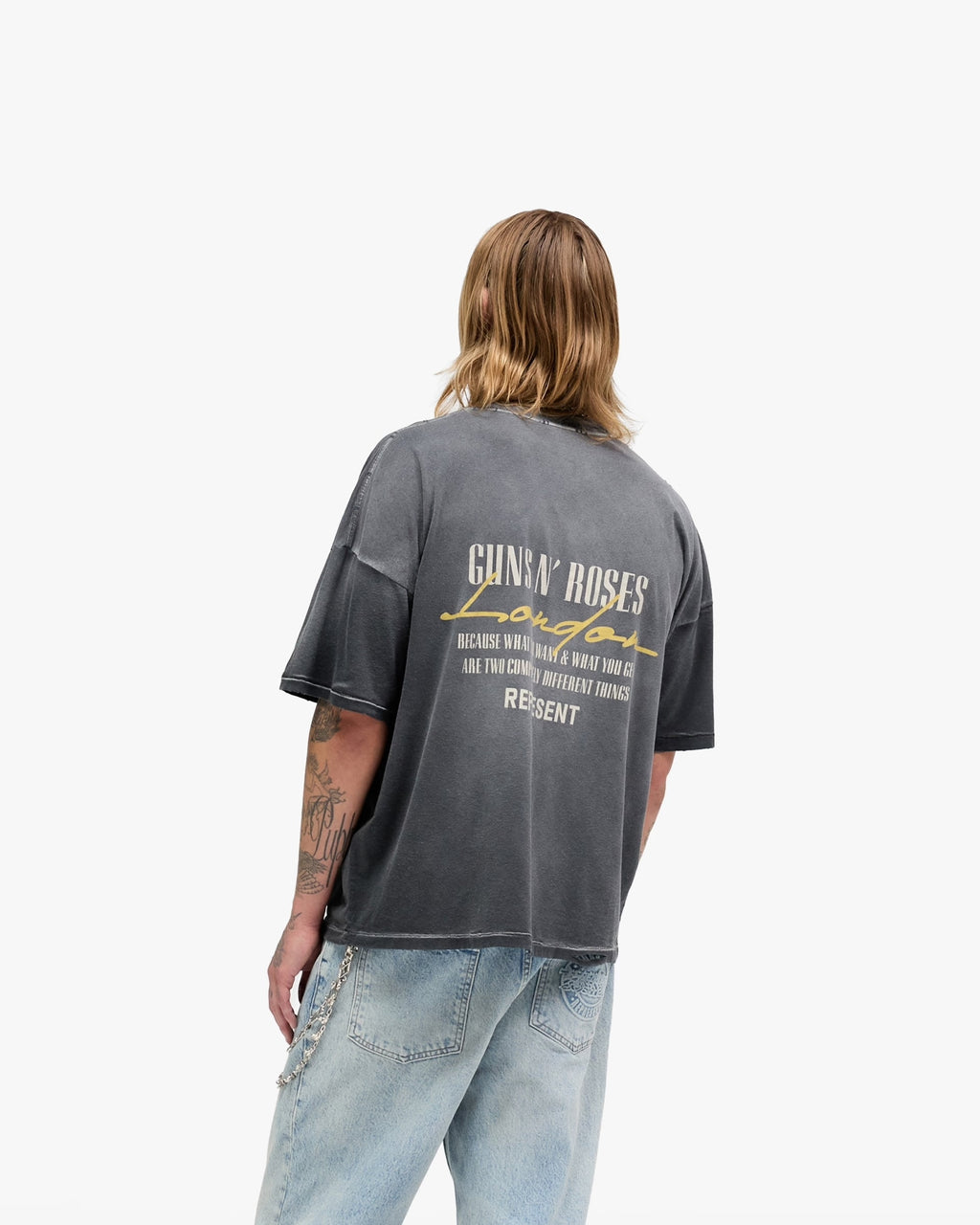 RPRSNT Guns N' Roses Cross Black T-Shirt™