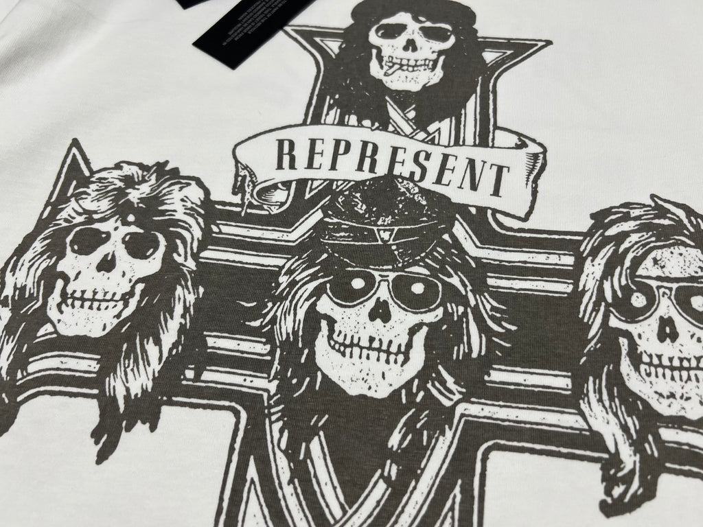 RPRSNT Guns N' Roses Cross White T-Shirt™