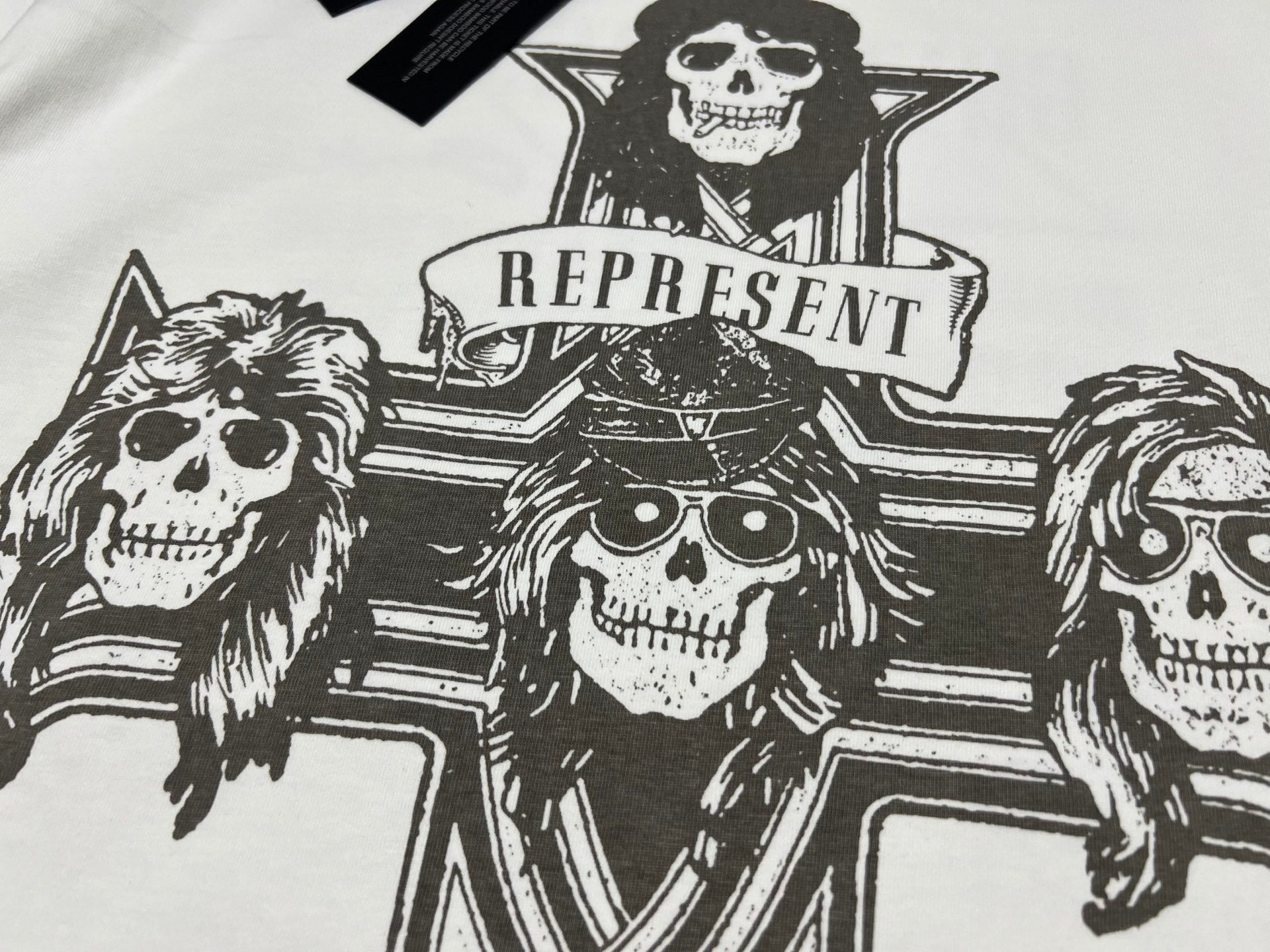 RPRSNT Guns N' Roses Cross White T-Shirt™