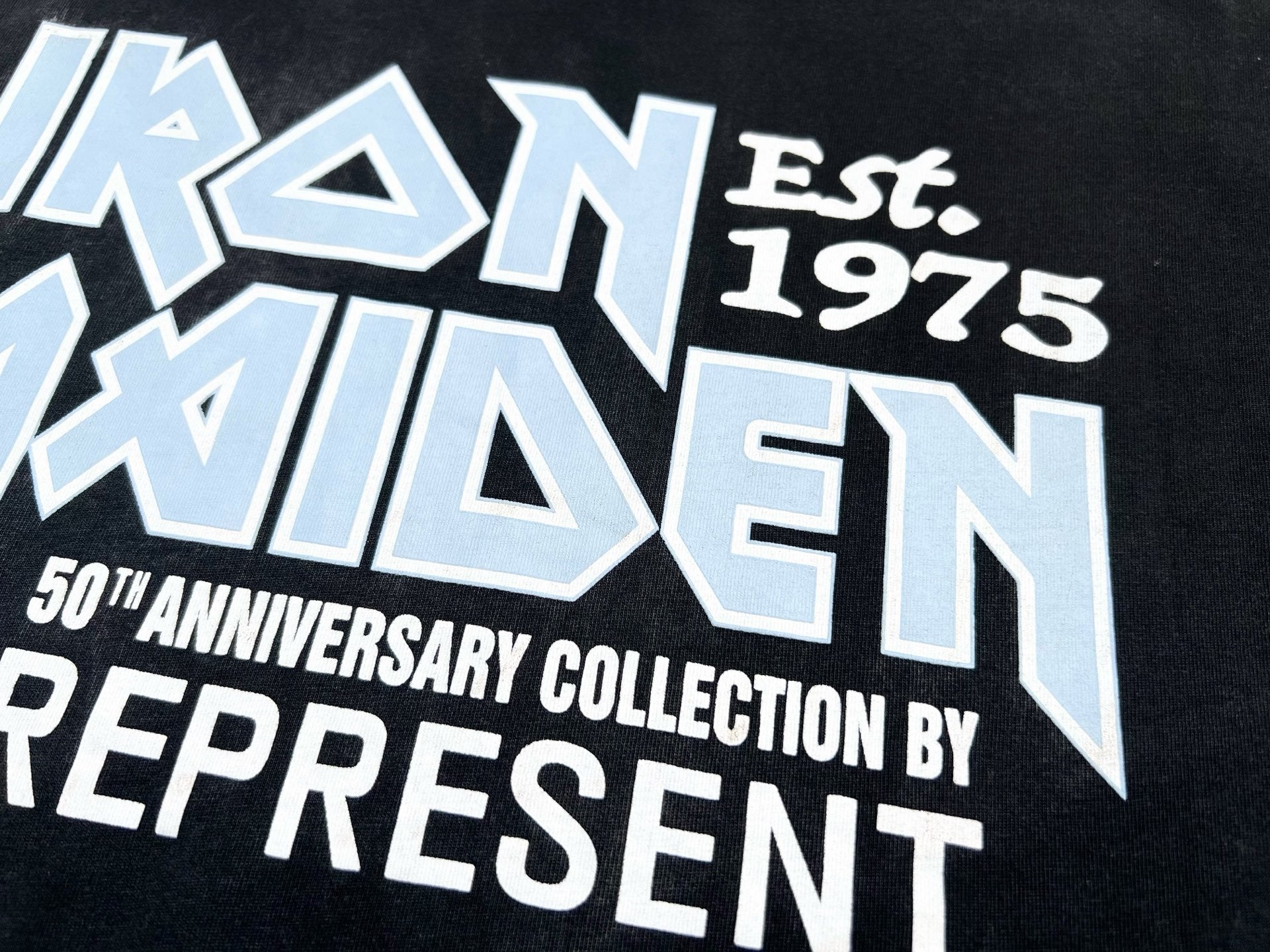 RPRSNT Iron Maiden Anniversary Black T-Shirt™