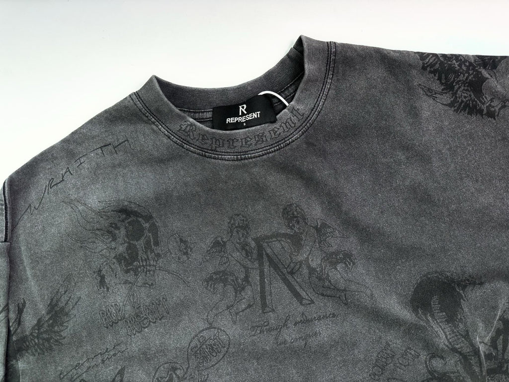RPRSNT Storms in Heaven Grey Long Sleeve™