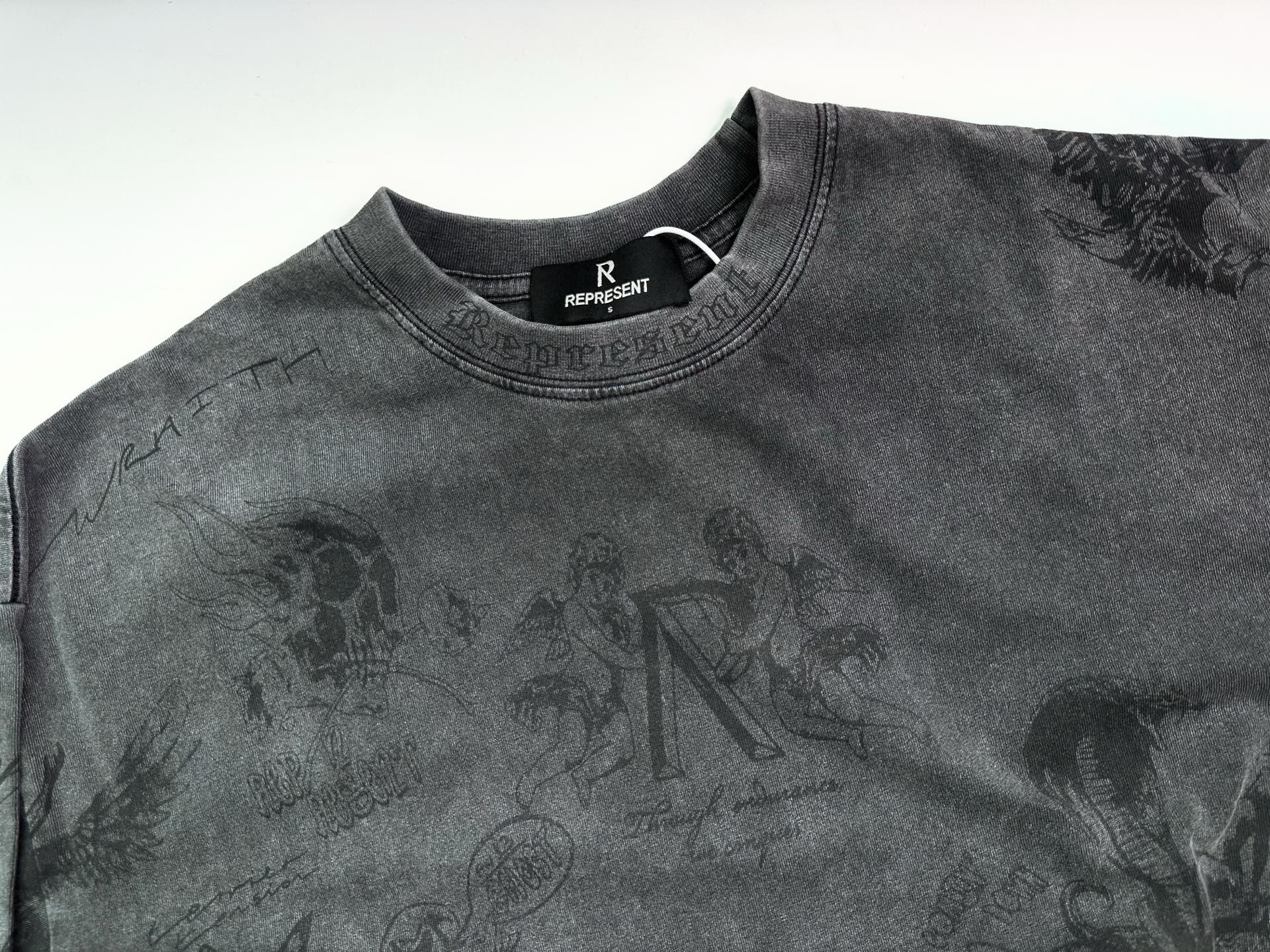 RPRSNT Storms in Heaven Grey Long Sleeve™