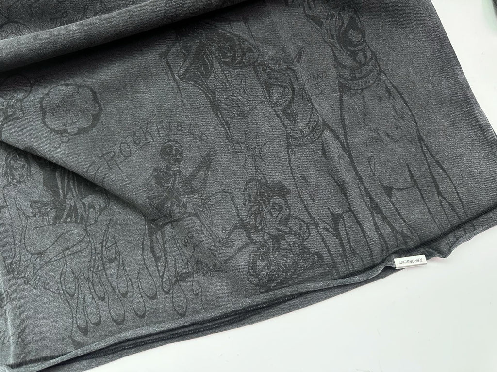 RPRSNT Storms in Heaven Grey Long Sleeve™