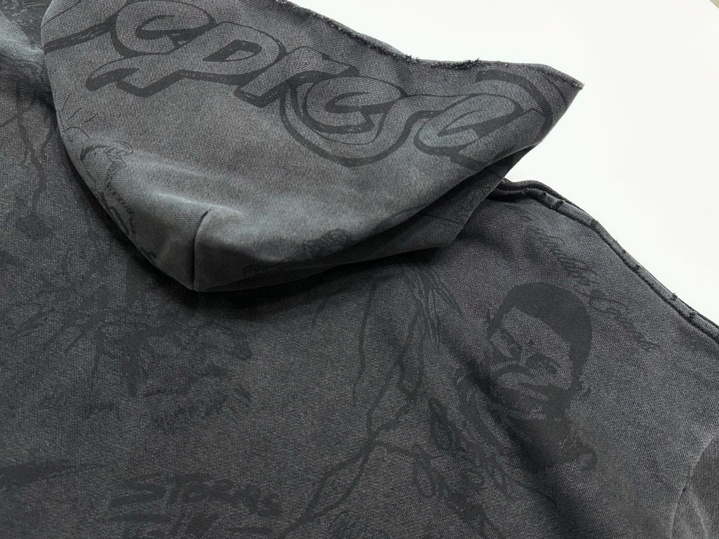 RPRSNT Storms in Heaven Grey Hoodie™