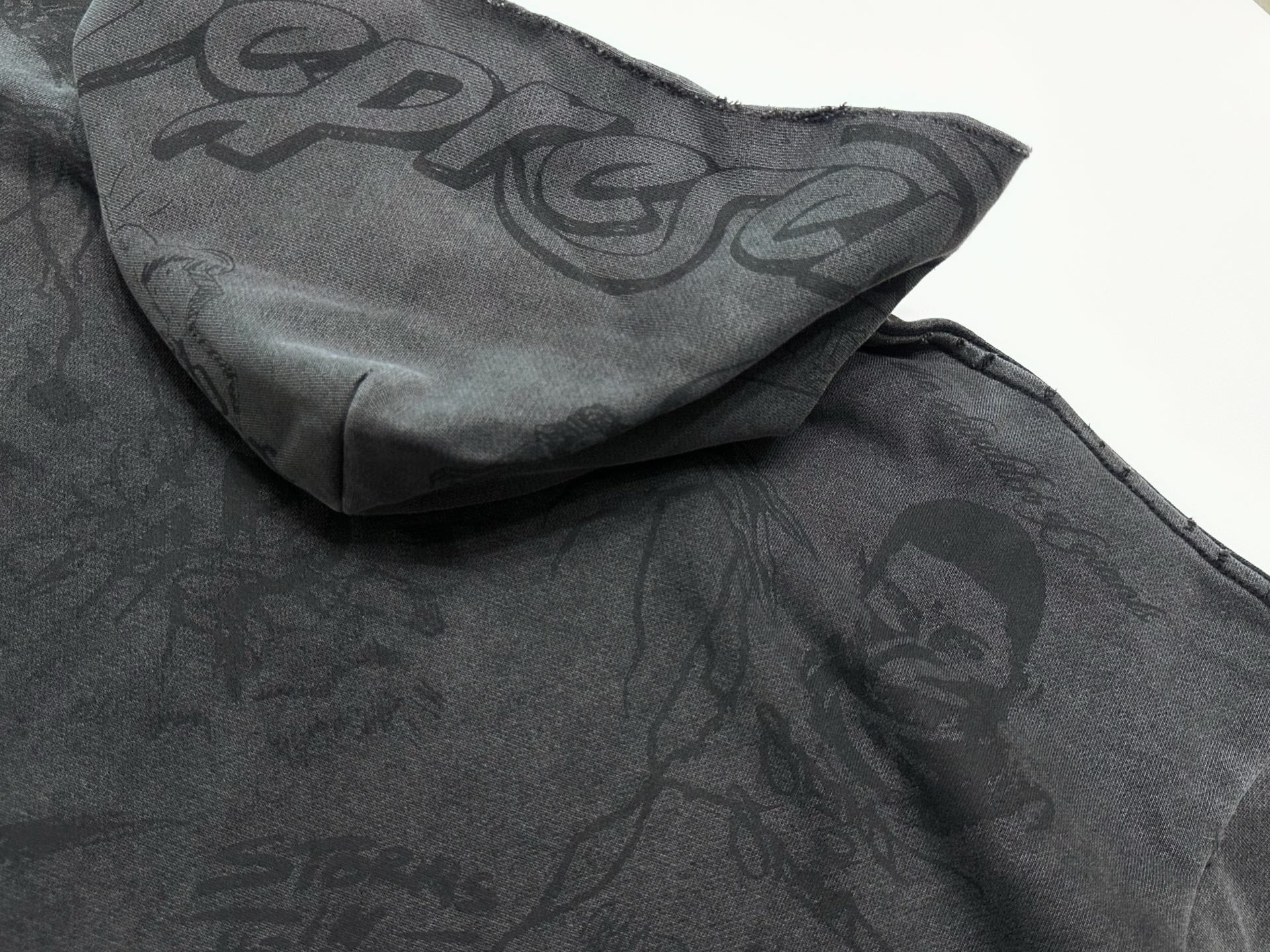 RPRSNT Storms in Heaven Grey Hoodie™