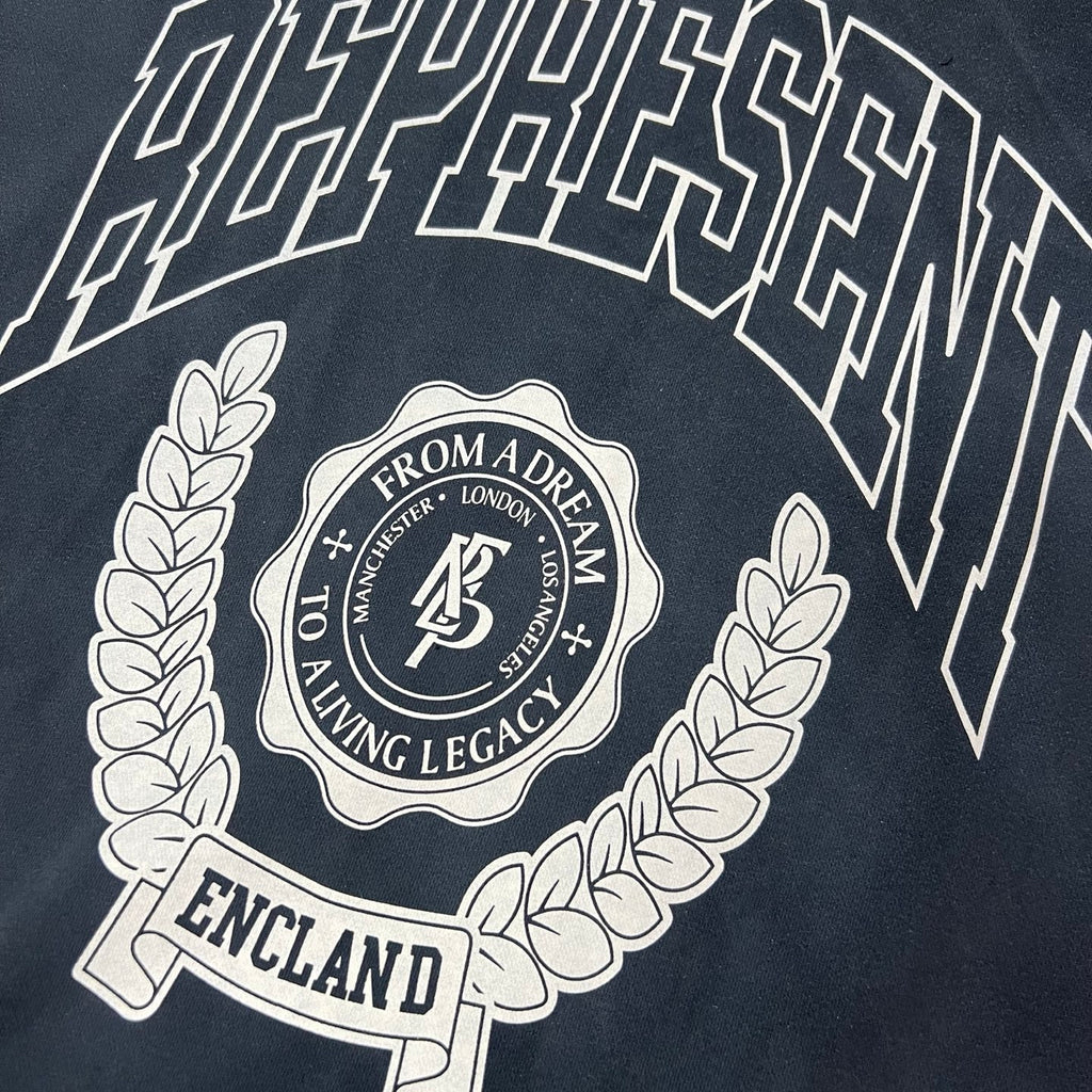 RPRSNT Legacy Crest Stained Black Hoodie™