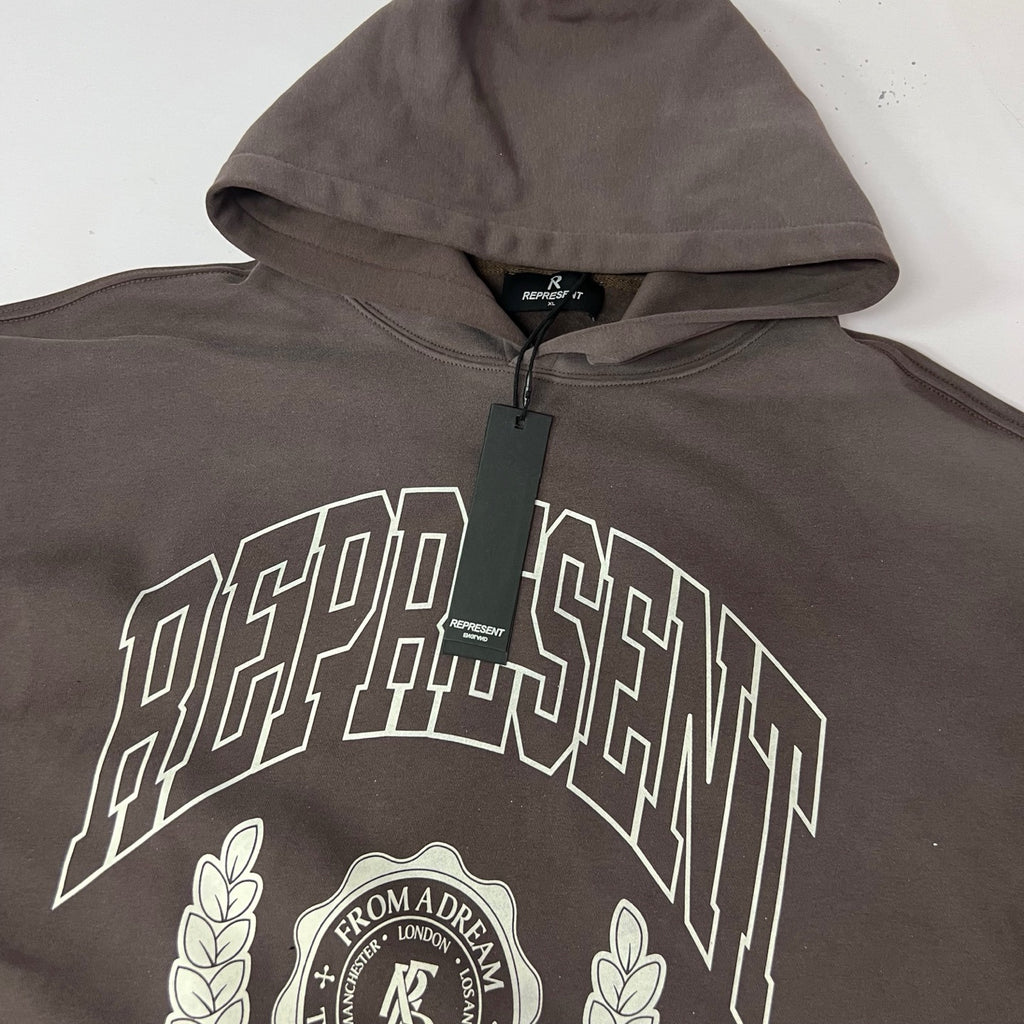 RPRSNT Legacy Crest Stained Brown Hoodie™